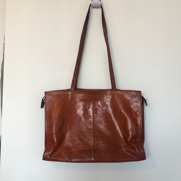 Leather tote from Egypt - Picture 9 of 10